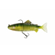 Replicant 23cm 9in JOINTED 130g UV Silver Bait Fish