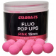 Starbaits Plovoucí boilies  Fluo Pop Ups Pink 70g 12mm