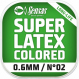 Amortizér Super Latex Colored 6m 1,4mm Dark Green