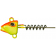 Jig hlavička G Fish Screw Orange/Fluo Yellow 15g (3ks)