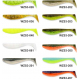 Dipované umělé nástrahy FishUP 8cm / 8ks Wizzle Shad 3 Barva: Pearl