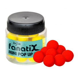 Fanati-X Mini Pop Up Boilies - 25 g/10 mm/Jahoda