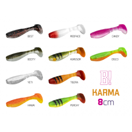 Umělá nástraha Delphin KARMA UVs / 5ks Velikost: 8cm/BEST