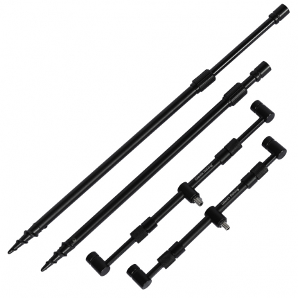 Giants Fishing Sada Hrazd Gaube Buzzer Bar Set 2 Rods Black