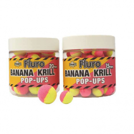 Dynamite Baits Pop-Ups - Two Tone Krill & Banana 15mm