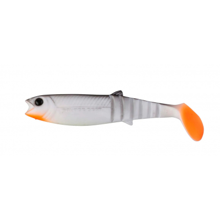 Savage Gear Gumová nástraha Cannibal Shad bulk White Black 8cm 5g