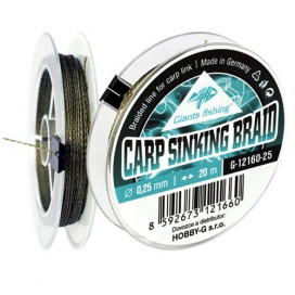 Giants Fishing - Carp Sinking Braid 20m