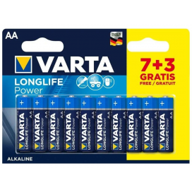 Varta Baterie LR6 7+3 Long Life Power AA