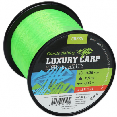 Giants fishing Vlasec Luxury Carp High-Visibility Green|0,35mm/10,5kg/1200m