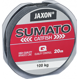 SUMATO CATFISH LEADER BRAIDED LINE 75kg 20m - Jaxon - Šňůra SUMATO CATFISH LEADER BRAIDED LINE 20m