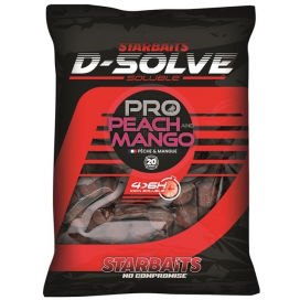 Starbaits Rozpustné Boilie D-Solve Boilies Pro Peach Mango 2,5 kg 20 mm