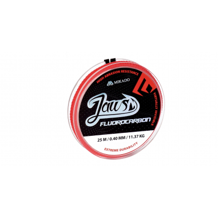 Mikado Vlasec Fluorocarbon Jaws 0.40mm/11.37kg/25m 1 Cívka