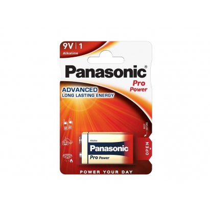 Panasonic Baterie 6LR61 9V Pro Power 1ks