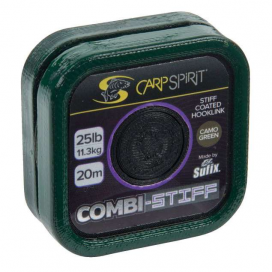 Carp Spirit Combi Stiff-Coated Braid- Camo Green 20m 25lb