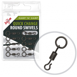 Rychlovýměnný obratlík Quick Change Ring Swivel - 10 ks/vel.7