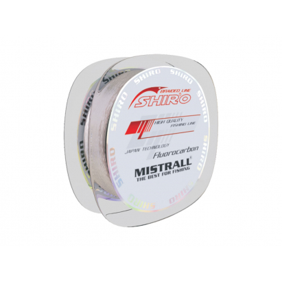 Mistrall Vlasec Potažený Fluorocarbonem Shiro 150m průměr 0,35mm