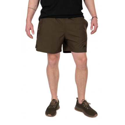 Fox Koupací Kraťasy Khaki Camo LW Swim Shorts