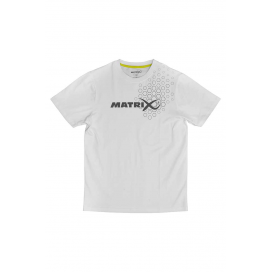 Matrix Hex Print T-Shirt (White)