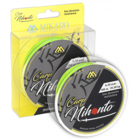 Mikado Vlasec Nihonto Carp 0.25mm/7.30kg/300m Fluo/žlutá 1 Ks