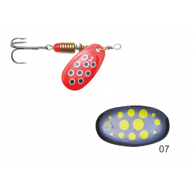 Mistrall rotační třpytka SPERSO vel. 1, 3g, barva 07