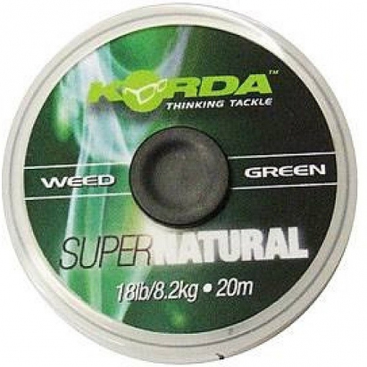 Korda Návazcová Šňůra Super Natural Weed Green 18lbs