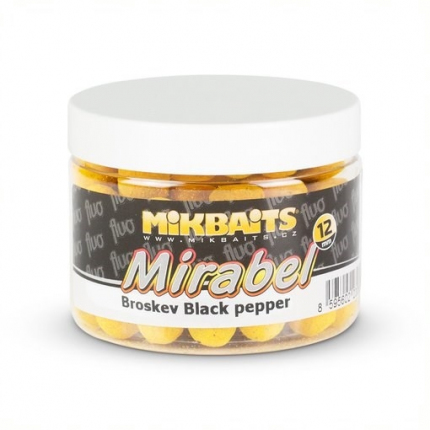 Mikbaits Mirabel Fluo boilie 150 ml 12 mm