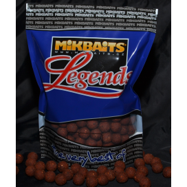 Mikbaits  big pack - Trvanlivé boilie 20kg Kr. Huňáček + Švestka Oliheň 20mm