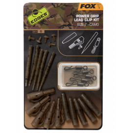 Fox Závěska edges Camo Power Grip Lead Clip Kit 7