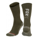 Fox Green / Silver Thermolite long sock 10 - 13 (Eu 44-47)