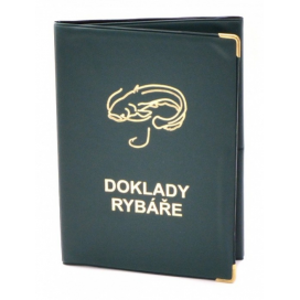 Plastové pouzdro na rybářské doklady