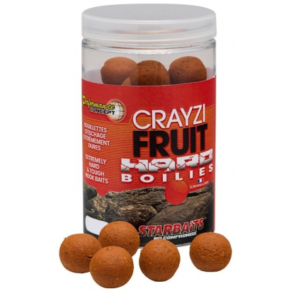 Starbaits Boilie Crayzi Fruit hard boilies