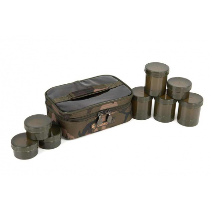 Fox Pouzdro Camolite 8 Pot Hookbait Case