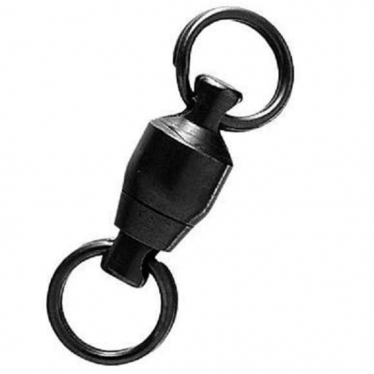 Hell-Cat Obratlík s ložiskem Swivel Bearing Black 150lb/80kg (3ks)