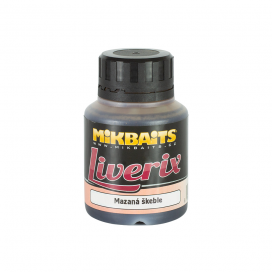 Mikbaits Liverix dip 125ml - Mazaná škeble