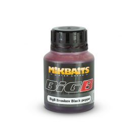 Mikbaits BiG ultra dip 125ml - BigB Broskev Black pepper