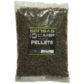 Sensas Pelety Club Green Fish 1kg 