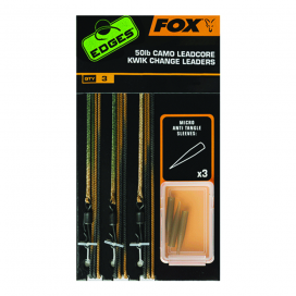 Fox Montáže Edges Camo Leadcore Kwik Change Leaders 50lb