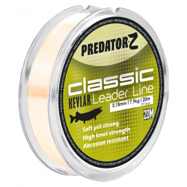 Vlasec Classic Kevlar Leader Line - 20 m/0,30 mm/22,00 kg