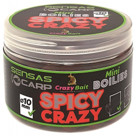 Sensas Mini Boilies Crazy Spicy koření 80g