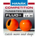 Hanák Tungstenové Hlavičky Fluo Oranžová 20ks 4mm