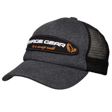 Savage Gear Kšiltovka Attitude Cap Onesize Grey Melange