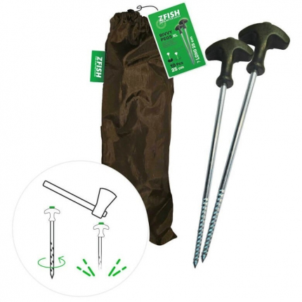 Zfish Kolíky Bivvy Peg Set 10 ks