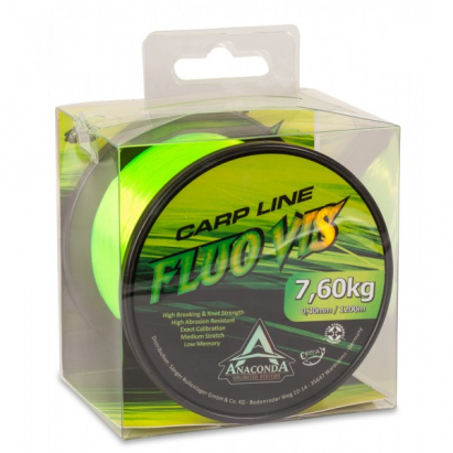 Anaconda Vlasec Fluo Vis 1200m 0,33mm