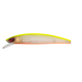 Wobler Arrow Minnow - 9 cm/9,2 g/plovoucí/fluo žluto-bílá