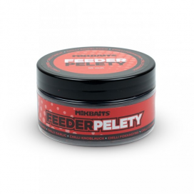 Mikbaits Feeder pelety  Chilli Česnek 100ml 10mm