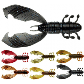 Boogie Craw Vib 9cm Black Blue Flk 4ks