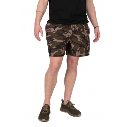 Fox Koupací Kraťasy Black Camo LW Swim Shorts