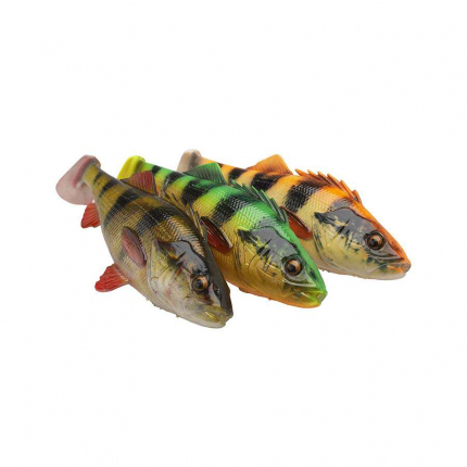 Akce Savage Gear 4D Perch Shad SS Firetiger