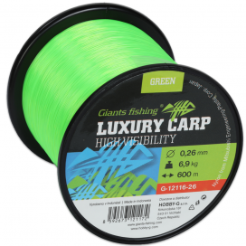 Giants Fishing Vlasec Luxury Carp High-Visibility Green 600m|0,35mm /10,5kg