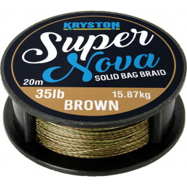 Kryston pletené šňůrky - Super Nova solid braid pískový 15lb 20m